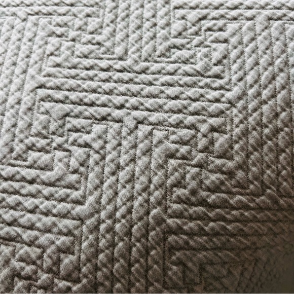 West Elm Bedding West Elm Queen Organic Cotton Parquet Texture